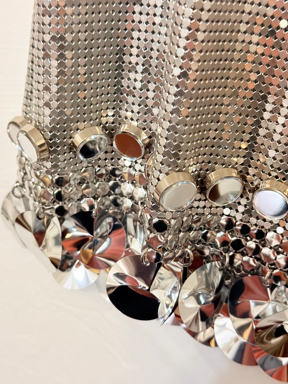 Paco Rabanne silver Chainmail Top - Picture 4 of 13
